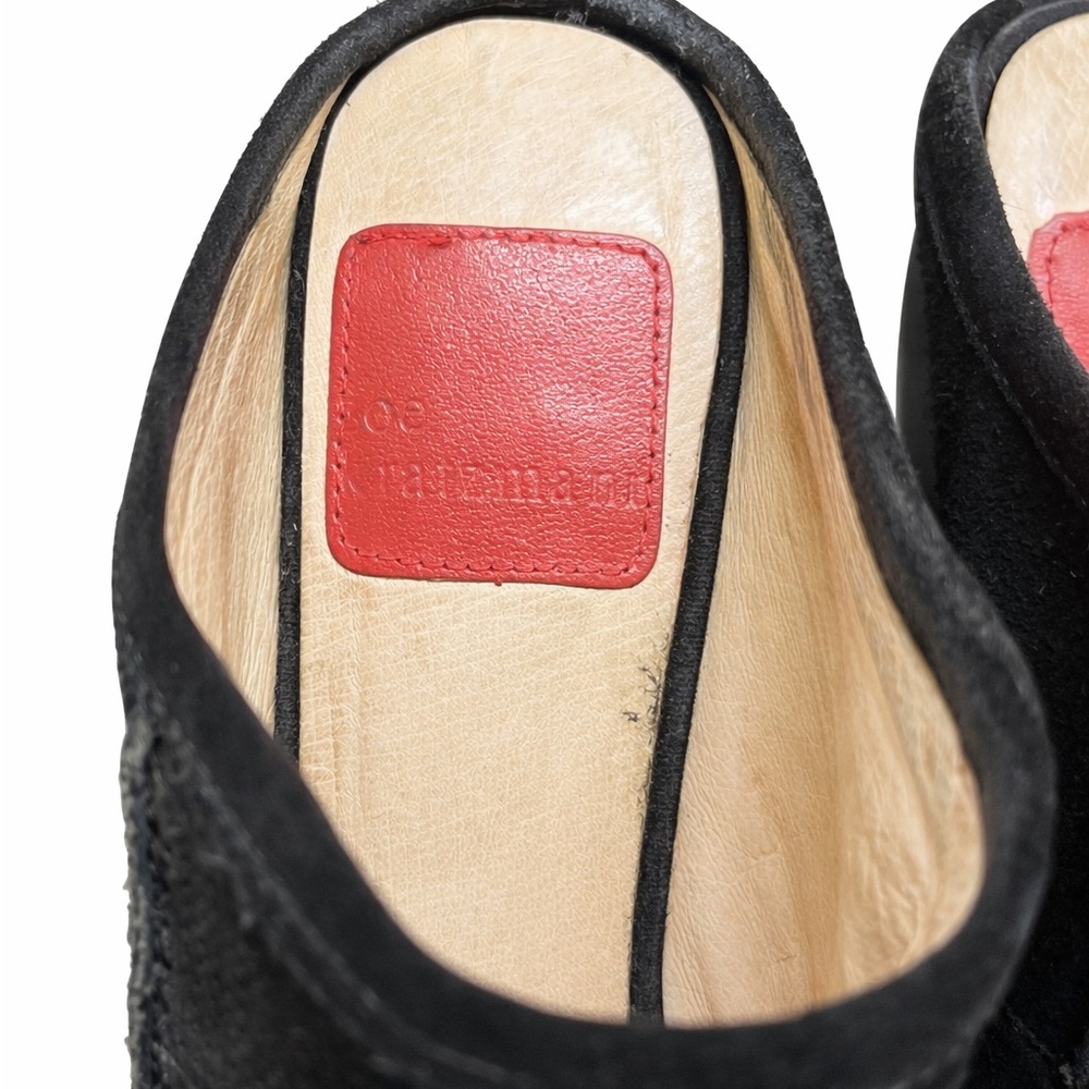 Black Women's Slip-On Mules - Comfortable Casual Clogs - Picture 4 of 7